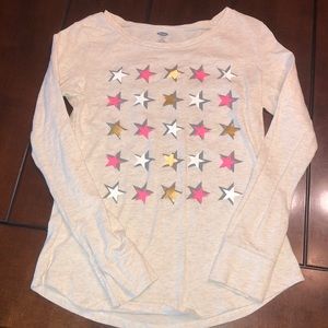 Girls Old Navy star long sleeve